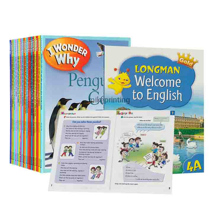 School Education Textbook Custom Printing